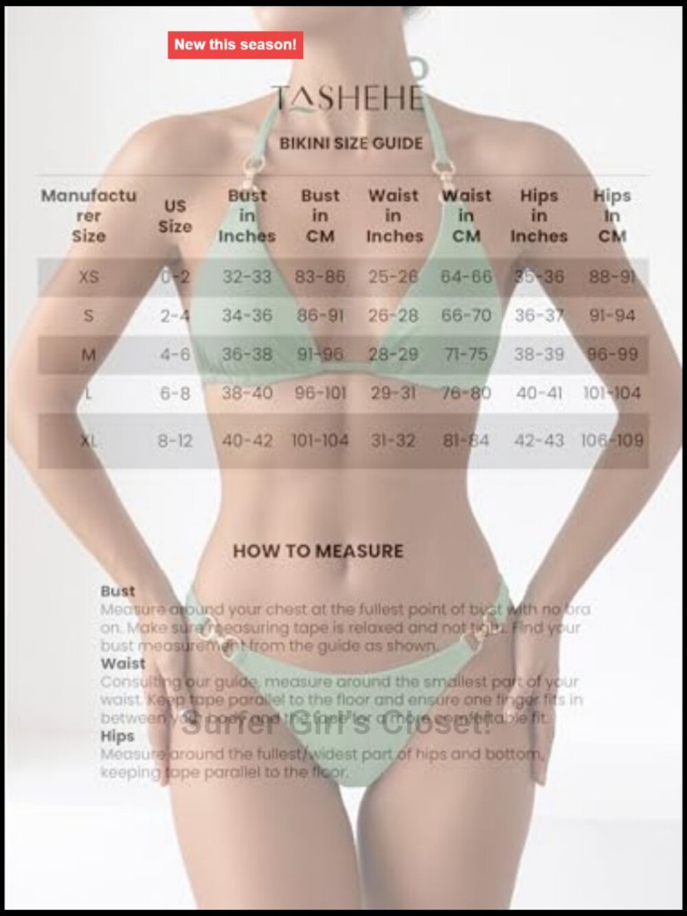 Women's Triangle Bikini Set Metal Ring String Swimsuit Halter Two Piece Bathing - Picture 6 of 6